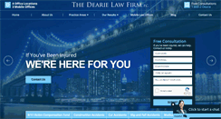 Desktop Screenshot of dearielaw.com